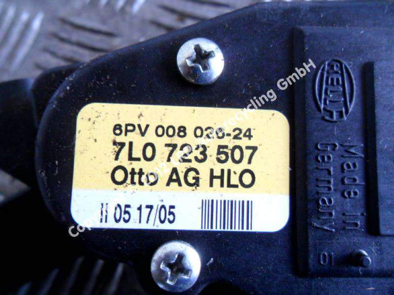 Audi Q7 4L Gaspedal elektrisch 7L0723507